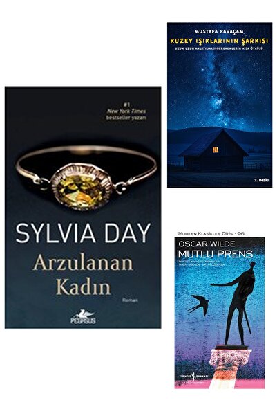 TÜRKİYE İŞ BANKASI KÜLTÜR YAYINLARI Arzulanan Kadın - Sylvia Day + Kuzey Işık...