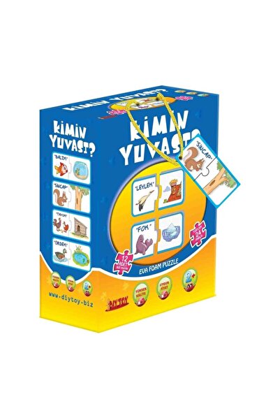 NW NessiWorld 8513 2-Piece Who's Nest Is It Puzzle with Box