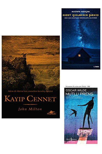 TÜRKİYE İŞ BANKASI KÜLTÜR YAYINLARI Kayıp Cennet - John Milton + Kuzey Işıkla...