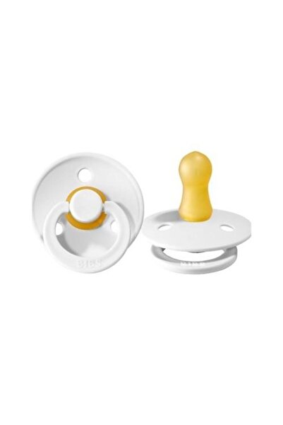 NW NessiWorld Rubber Pacifier 0-6 Months White
