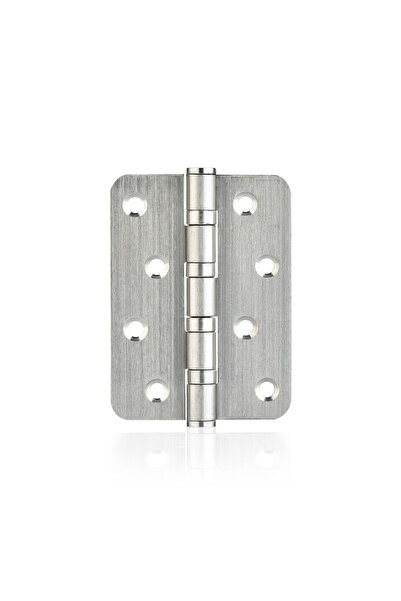 CANEX 10 CM PASLANMAZ SABİT KAPI MENTEŞESİ OVAL KÖŞELİ KALINLIK 1.7 MM