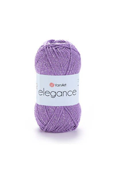 Yarnart أناقة 88% قطن 12% معدني – 50 جرام 130 متر خيط حياكة رفيع لامع-1 قطعة-111
