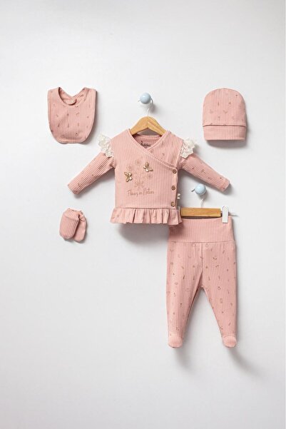 Bubbles طقم خروج من المستشفى مكون من 5 قطع للفتيات الصغيرات من ناتشورال ديزين