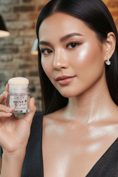 wonderway Sünger Aplikatörlü Çok Amaçlı Peri Tozu Işıltılı Aydınlatıcı