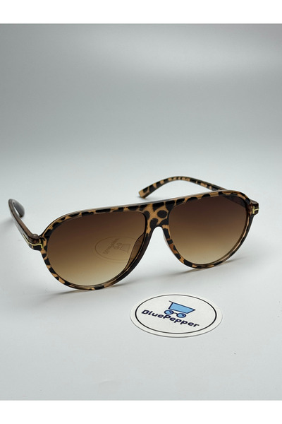 BluePepper Toms V7 |   Sunglasses Soft Color Trend Model Leopard Frame Brown ...
