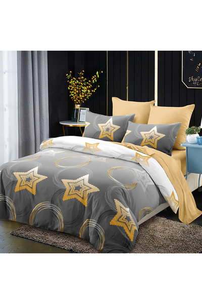 OEM Bed linen for double bed 2 people, 6 pieces, Finet, DREAM-0637