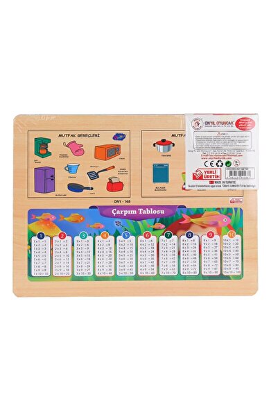 NW NessiWorld Ony-168-169 Wooden Handle Kitchen Utensils - Toy