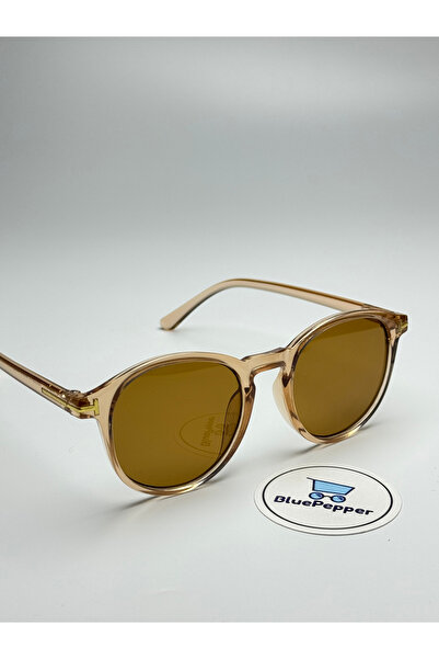 BluePepper Toms V6 |   Sunglasses Soft Color Trend Model Nude Frame Brown Gla...