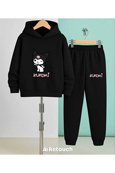 Nice Clothes Παιδικό Σετ Φόρμας με Κουκούλα UNISEX SINGLE KUROMI
