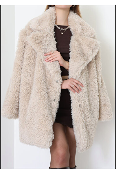 Tunicom Uzun kürk astarlı