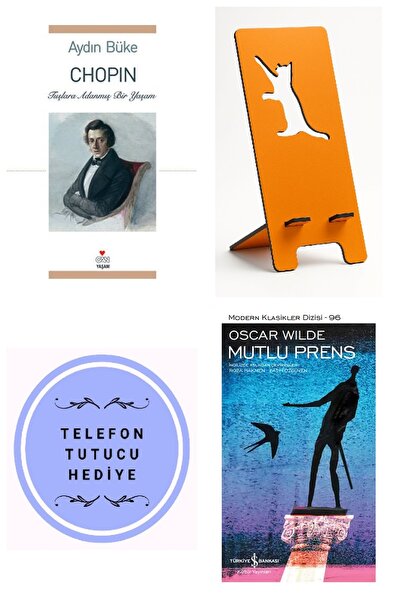 TÜRKİYE İŞ BANKASI KÜLTÜR YAYINLARI Chopin - Aydın Büke + Telefon Tutucu + Mu...