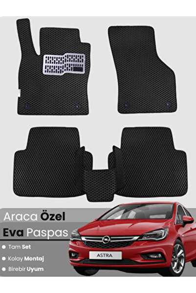 stiloto طقم كامل من دواسات EVA متوافقة مع أوبل أسترا H هاتشباك (2010-2013) - ...