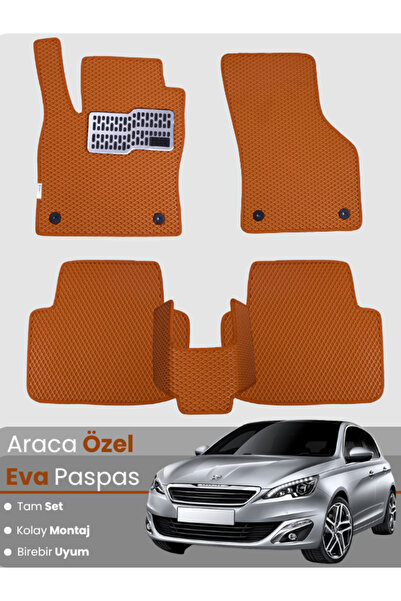 Guerrino مجموعة كاملة من دواسات EVA متوافقة مع بيجو 308 (2007-2012) - خاصة با...