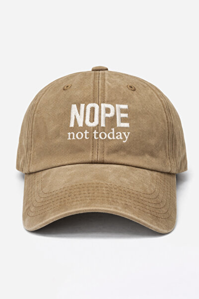 CAP BROS Nope Not Today No, Not Today Embroidery Vintage Hat Cap