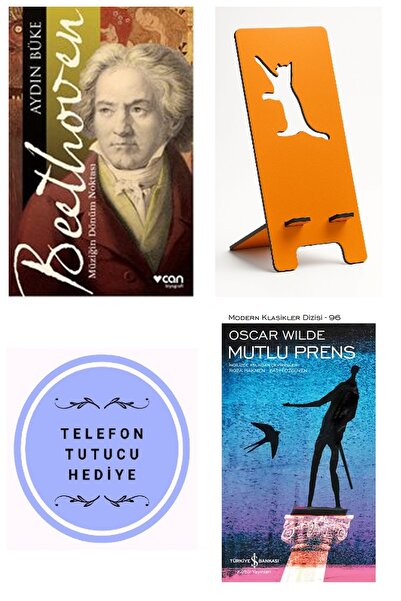TÜRKİYE İŞ BANKASI KÜLTÜR YAYINLARI Beethoven - Aydın Büke + Telefon Tutucu +...