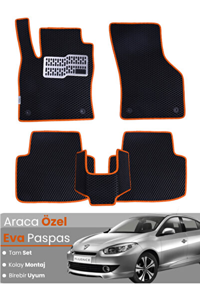 stiloto RENAULT FLUENCE (2009-2014) Uyumlu EVA Paspas Tam Set–Oto Paspas,Arac...