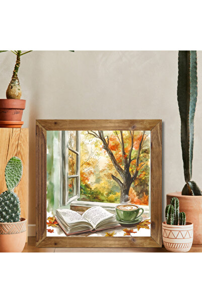 Tuba Decor Square Painting with Wooden Frame