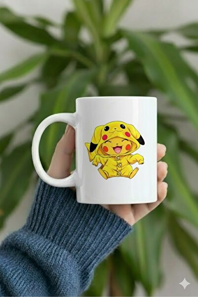 sartre art كوب خزفي بتصميم خاص للهدايا بتصميم شخصية بوكيمون بيكاتشو