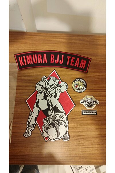 Özden Nakış مجموعة رقع الجيو جيتسو مكونة من 4 قطع