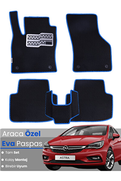 stiloto طقم كامل من دواسات EVA متوافقة مع أوبل أسترا H هاتشباك (2010-2013) - ...