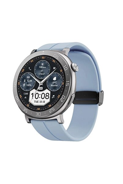 porodo Salud Smart Watch 1.43” AMOLED Display with Bluetooth Calling & GPS Tr...