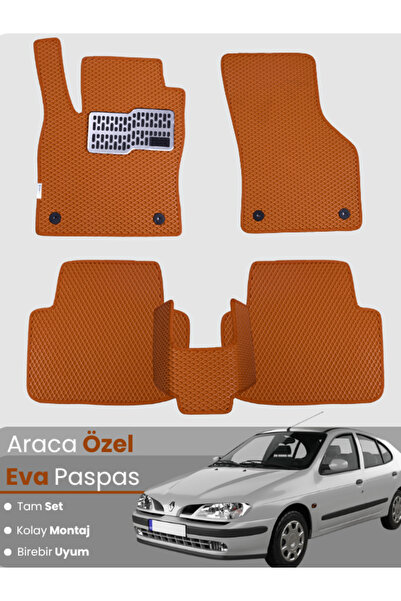 stiloto مجموعة كاملة من دواسات EVA متوافقة مع رينو ميجان 1 (1995-2002) - دواس...