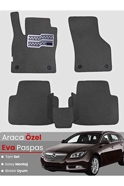 stiloto OPEL INSİGNİA (2008-2013) Uyumlu EVA Paspas Tam Set–Araca Özel,Kolay ...