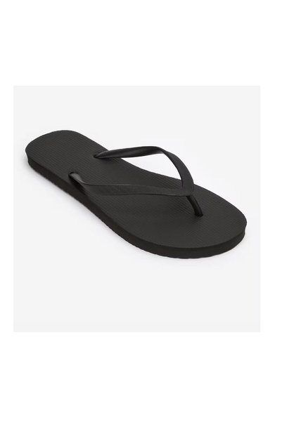 Decathlon Women's Flip Flops - Black - 100