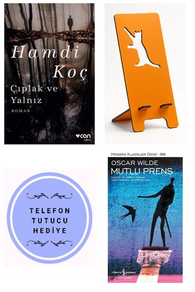 TÜRKİYE İŞ BANKASI KÜLTÜR YAYINLARI Çıplak ve Yalnız - Hamdi Koç + Telefon Tu...