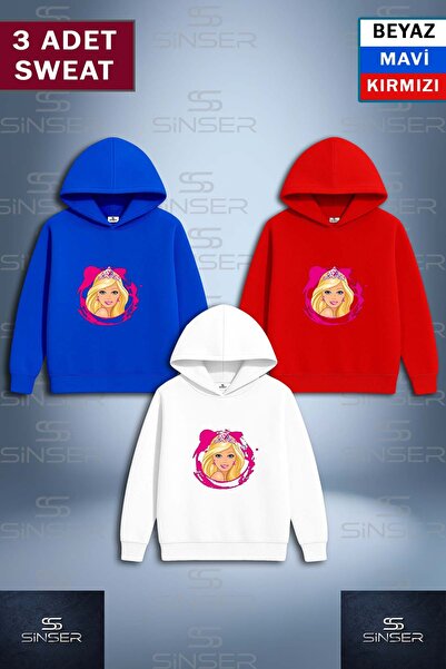 SS SİNSER Φούτερ με στάμπα  "PRINCESS HEAD PINK CANVAS INSIDE " σε ανοιχτό τό...