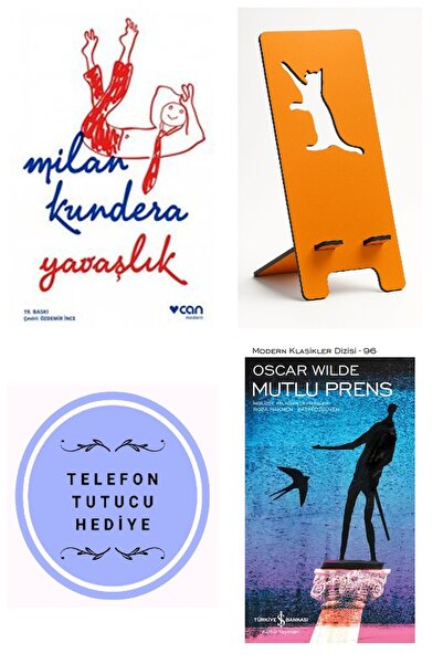 TÜRKİYE İŞ BANKASI KÜLTÜR YAYINLARI Yavaşlık - Milan Kundera + Telefon Tutucu...
