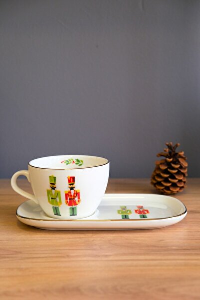 tabakevi Tabak Evi Porcelain Gold Gilded Lead Soldier Coffee Presentation Set...