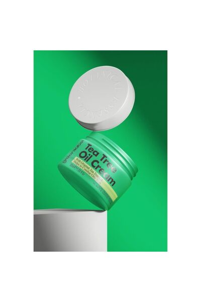 Greenlabel Crema Fata cu Ulei de Arbore de Ceai Acid Hialuronic, Control Sebum, Antiacneica, Hidratanta , 50 ml