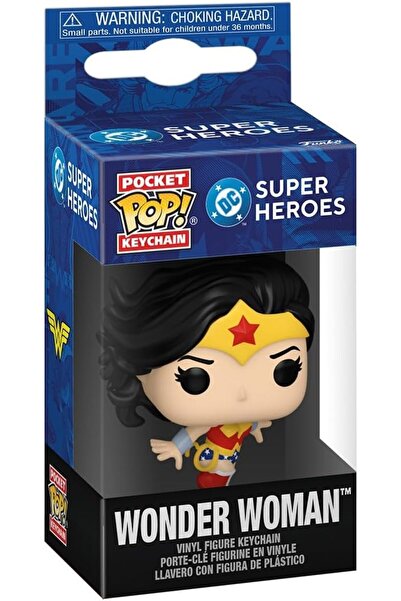 Funko POP Anahtarlık: DC – Wonder Woman (New Classic)