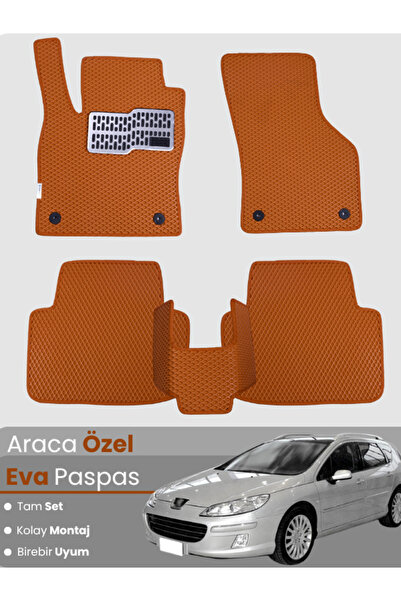 stiloto مجموعة كاملة من دواسات EVA متوافقة مع بيجو 407 ستيشن واجن (2004-2010)...