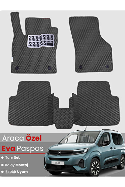 stiloto مجموعة كاملة من دواسات EVA متوافقة مع أوبل كومبو (2018-2025) - مخصصة ...