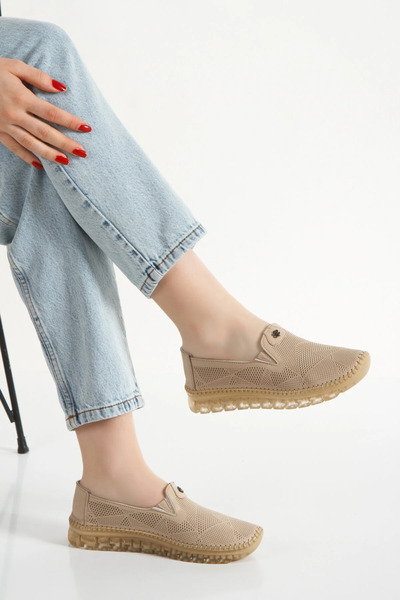 Adım Dünyası Pantofi ortopedici casual pentru femei din piele naturală – pant...