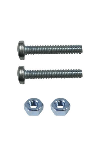 TUĞRA HIRDAVAT M3x8mm Metrik Vida Ysb - Somunlu 100'lü Takım