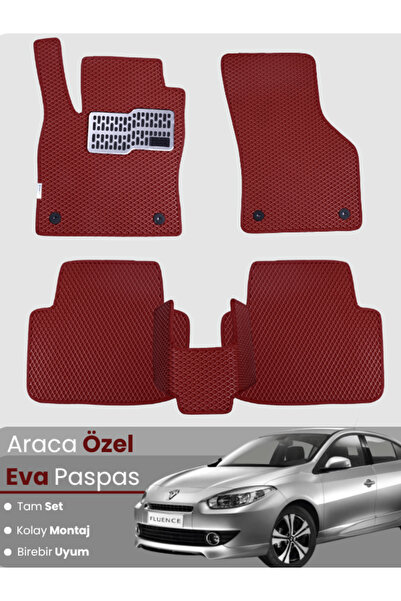 stiloto RENAULT FLUENCE (2009-2014) Uyumlu EVA Paspas Tam Set–Oto Paspas,Arac...