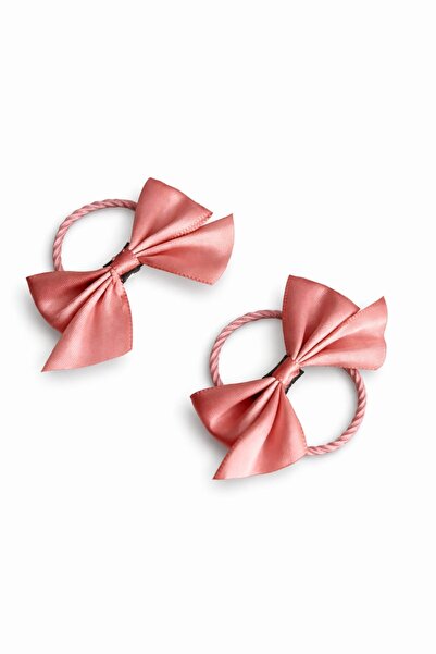 LİNACO Flower-Bow Pink Mixed Hair Clip
