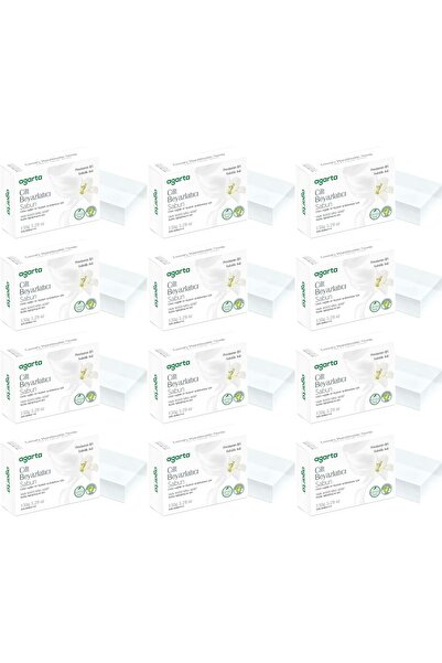 Agarta صابون طبيعي مصنوع يدويًا 150 جرام لتبييض البشرة (مجموعة من 12)