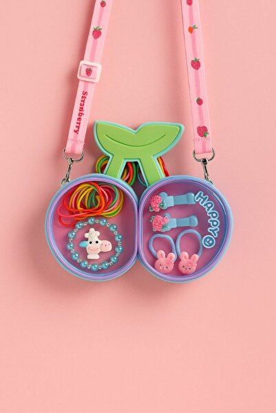 Midi طقم مجوهرات أنيق للبنات على شكل شريعة.