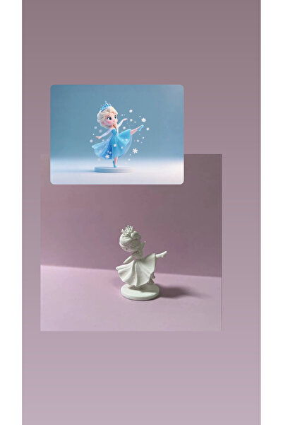 3D TASARIM Boyama Seti Elsa Karlar Kraliçesi