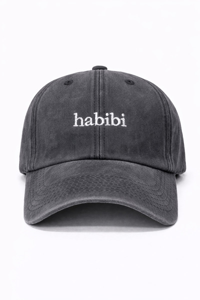 CAP BROS Habibi Sevgilim - Embroidered Vintage Hat Cap in Place of Kanka