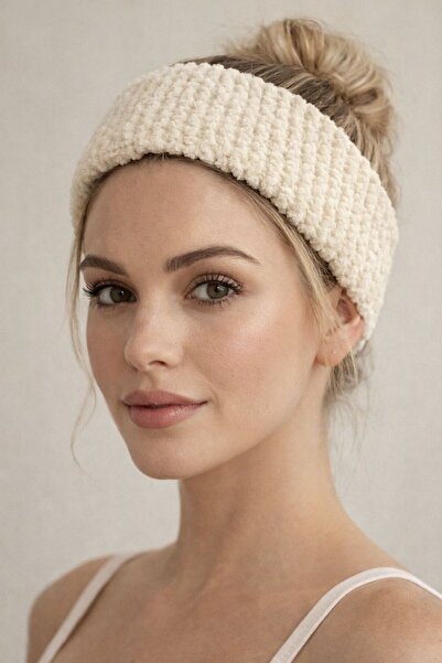 pistore Hand Knitted Bandana Knitted Hair Band, Hand Knitted Twisted Bandana