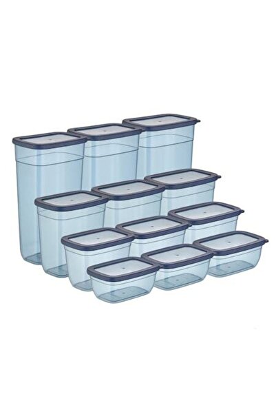 VİP AHMET Set of 12 Food Storage Boxes VA™ VP.297 KUMSAL