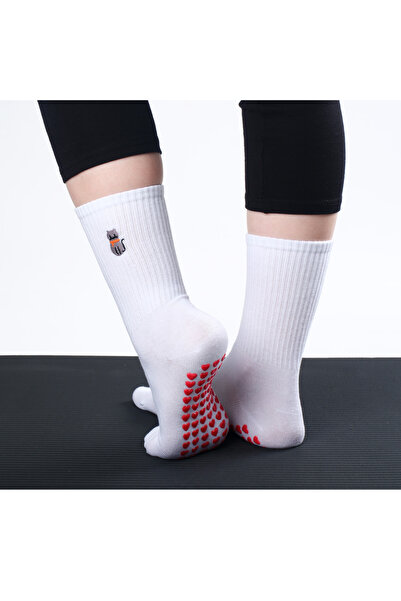 Lazen Γυναικείες κάλτσες γιόγκα πιλάτες με κεντημένες φιγούρες ζώων - Αντιολι...