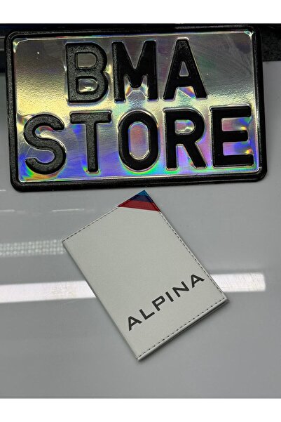BMASTORE06 حافظة رخصة BMASTORE ALPINA YAZILI
