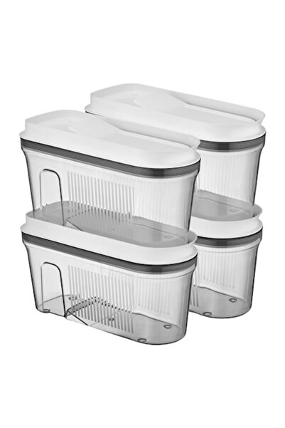 VİP AHMET Set of 4 Food Storage Boxes VA™ VP.302