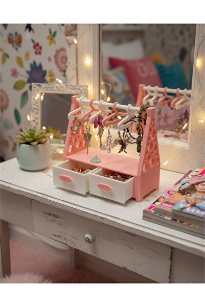 Nycruin3D Miniature Wardrobe Design Jewelry Organizer 1 Pcs - Organizer, Ring...